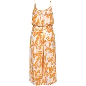 s.Oliver Tuta jumpsuit arancione / bianco