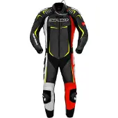 Spidi Tuta In Pelle Track Wind Pro