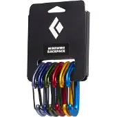 Black Diamond Miniwire Rackpack Moschettoni a leva variopinto