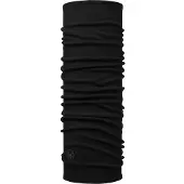 Buff Midweight Merino Wool Sciarpa a tubo (One Size, nero)