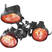 Eurom Stufa elettrica da esterno per ombrelloni 1500W