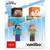 Amiibo Steve E Alex Super Smash Bros