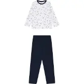 Jacky Pigiama navy / nero / bianco