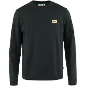 Fjall Raven - Felpa in cotone organico - Vardag Sweater M Black per Uomo in Cotone - Taglia M - Nero
