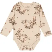 Fixoni Tutina / body per bambino beige / marrone / verde scuro