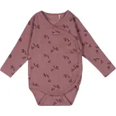 Fixoni Tutina / body per bambino bacca / borgogna