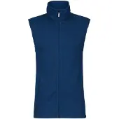 Vaude Aland Vest Gilet in pile Uomo (M, blu)
