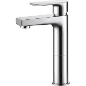 Creavit Sharp: miscelatore per lavabo, finitura cromata