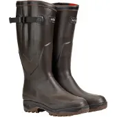 Aigle Parcours 2 Iso Stivali di gomma (43, nero/grigio)