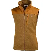 Fjällräven Buck Fleece Vest Gilet in pile Uomo (XXL, marrone)