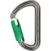 Dmm Shadow Moschettoni a chiusura (Locksafe, grigio/verde)