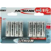 Ansmann Batterie Aa Mignon Lr Al Litio Estreme