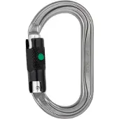Petzl OK Ball-Lock Moschettoni a chiusura grigio