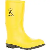 Kamik Kid's Stomp Stivali di gomma Bambini (25, giallo)