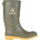 Kamik Kid's Stomp Stivali di gomma Bambini (27, grigio)