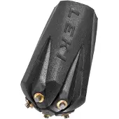 LEKI Silent Spike Pad Trekking Tappi terminali in gomma (2-Pack, nero)