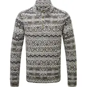 Sherpa Bhutan Pullover Pullover in pile Uomo (XL, grigio)