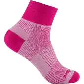 Wrightsock Coolmesh II Quarter Calze da trekking (34-37, fuchsia)