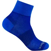Wrightsock Coolmesh II Quarter Calze da trekking (41,5-45, blu)