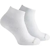 Wrightsock Coolmesh II Quarter Calze da trekking (45,5-49, bianco)