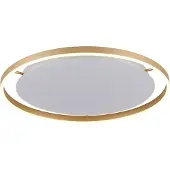 JUST LIGHT Plafoniera LED Ritus, Ø 58,5 cm, ottone opaco