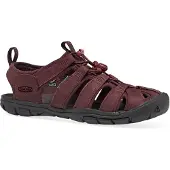 Keen Women's Clearwater CNX Leather Sandali Donna (37, rosso)