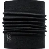 Buff Heavyweight Merino Wool Sciarpa a tubo (One Size, nero)