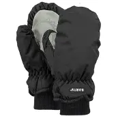 Barts Kid's Nylon Mitts Guanti Bambini (4 - Thumb, nero/grigio)