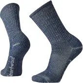 Smartwool Classic Hike Light Cushion Crew Calze da trekking (34-37, grigio)