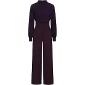 HotSquash Tuta jumpsuit melanzana