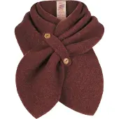 Engel Kid's Fleece Scarf Bambini (One Size, rosso/marrone)