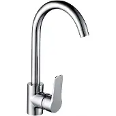 EDM Miscelatore monocomando per lavello con bocca alta. edm
