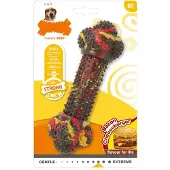 Nylabone Giocattolo Da Masticare Resistente Per Cani Cheeseburger Di Bacon