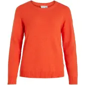 Vila Viril Round Neck Pullover A Maglia