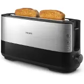 Philips Viva Collection Tostapane - fessura lunga, metallo HD2692/90