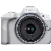 Canon EOS R50 Bianco + EOS RF-S 18-45mm