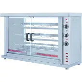 CombiSteel Griglia elettrica per pollo con 3 spiedini