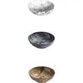 Aloni Lavabo da appoggio Zebra, dimensioni 41 x 41 x 18 cm