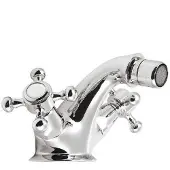 Sapho Miscelatore per bidet ANTEA con scarico a scomparsa, cromo