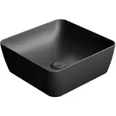 Sonstiges Sapho GSI Sand - Lavabo 380x380 mm, nero opaco 903826