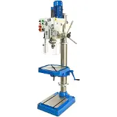 HBM Trapano a Colonna da 40 mm con Trasmissione a Ingranaggi