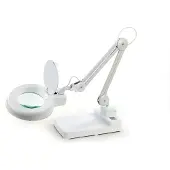 HBM lampada con lente LED regolabile, modello da tavolo