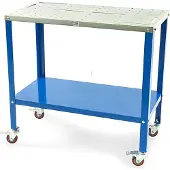 HBM Tavolo di saldatura mobile professionale 91 x 46 cm