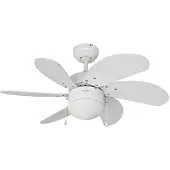 EDM Ventilatore A Soffitto Aral 50w 76 Cm