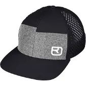 Ortovox Logo Air Trucker Cap Cappellino (50-56 cm, nero)