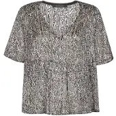 Ikks Camicetta BS11135-02 donne - Grigio - IT 44