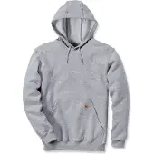 Carhartt Hooded Sweatshirt Felpa con cappuccio Uomo (M, grigio)