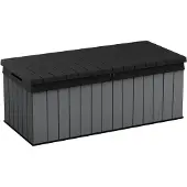 Keter Cassetta da giardino Darwin 380L grigio