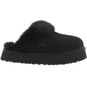 Ugg Sabot Disquette in camoscio e pelliccia