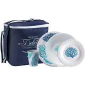 Marine Business Set Di Stoviglie Mare 24 Pezzi